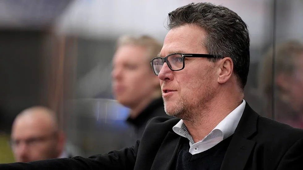 Panterns tränare Håkan Åhlund.