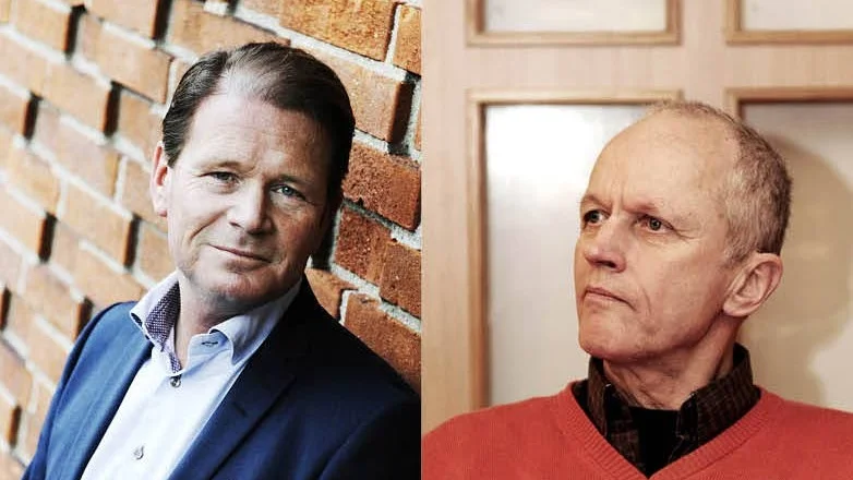 Gemensam fråga. Harald Hjalmarsson (M) och Leif Svensson (V) ställde gemensamt en fråga om Mimergården i Västervik.
