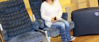 SJ-inredning säljs på loppis
