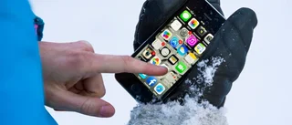 Körde iväg med lånad telefon