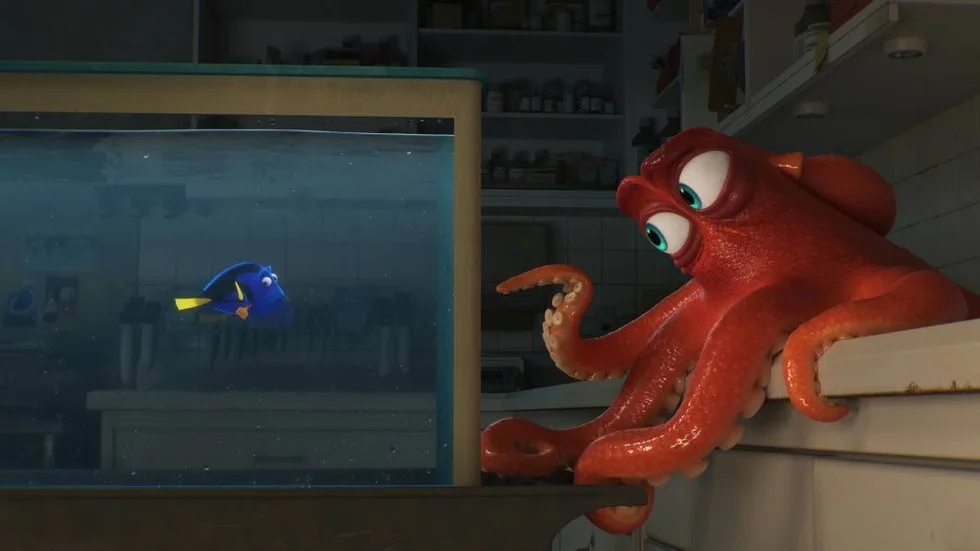 I "HItta Doris" försöker Pixar återupprepa succén med "Hitta Nemo", med blandat resultat.