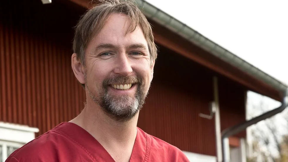 Vaccinering. Robert ter Horst, insatschef på Jordbruksverkets operativa ledningscentral i Ödeshög.