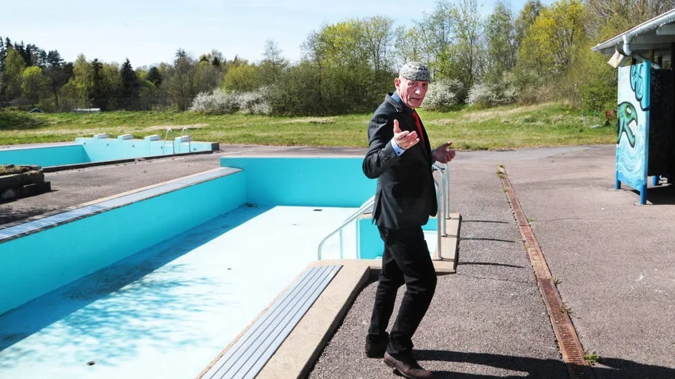 Hoppfull. Sami Rahim hoppas att Glyttingebadet ska kunna öppna under juni.