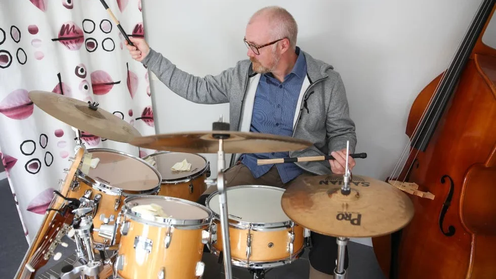 Högt tryck på musiken i den växande Kulturskolan. "Kul att det är ett sådant driv", säger Mathias Engå.
