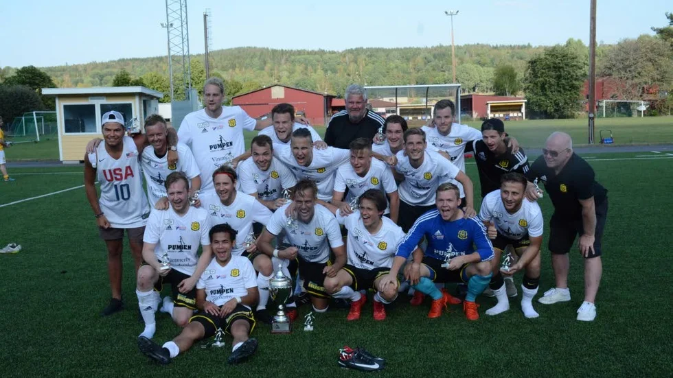 Gullringen vann Kisapokalen 2018 efter 2–1-vinst i finalen mot Kisa BK.