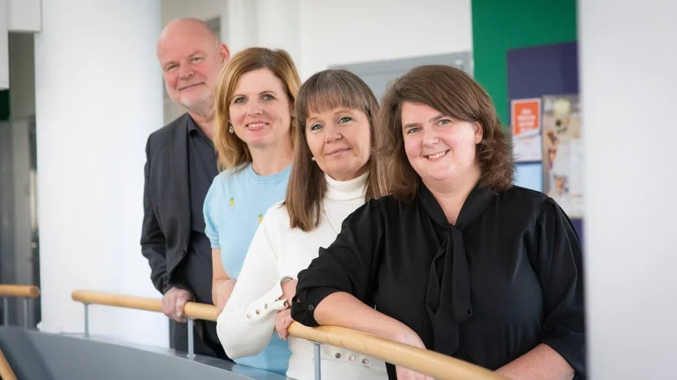 Torbjörn Holmqvist, Helena Balthammar, Eva Andersson och Kaisa Karro är Socialdemokraternas nya regionråd.