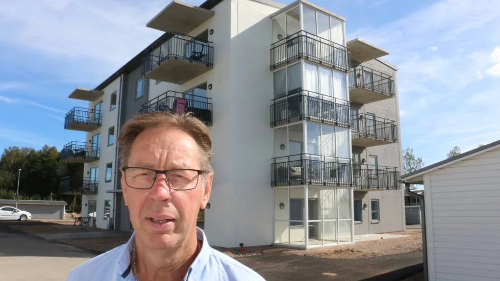 Inflyttningen i det nya trygghetsboendet på Sjövägen är i full gång, berättar Nicke Wainebro, vd för Hultsfreds Bostäder.