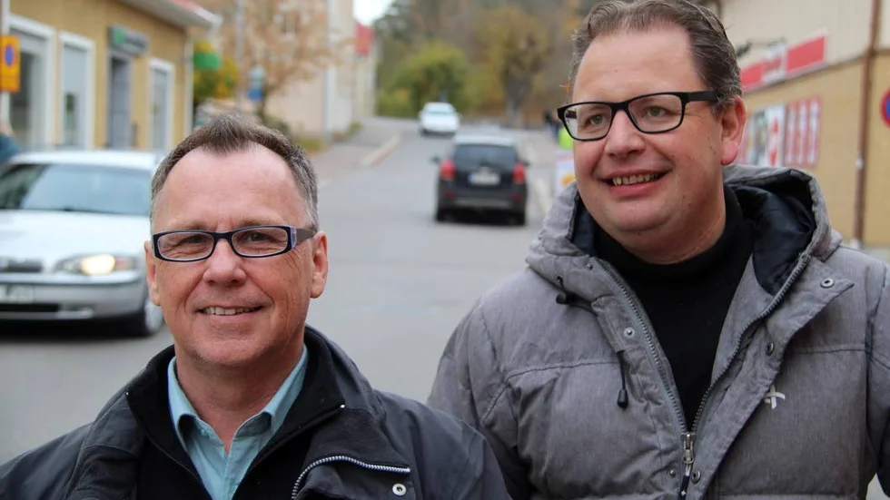 Conny Forsberg (S) och Lars Karlsson (L) blir Kindas politiska ansikten utåt de närmaste fyra åren.
