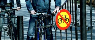 Nu är det fritt fram för cyklar i parken