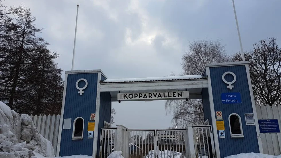 Kopparvallen. På väg att övergå i kommunal ägo.