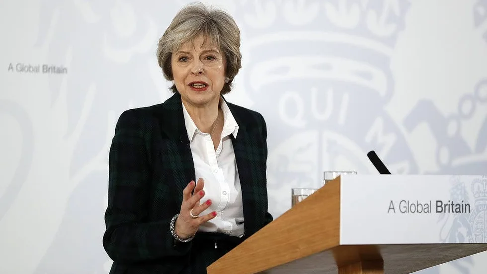 Theresa May.