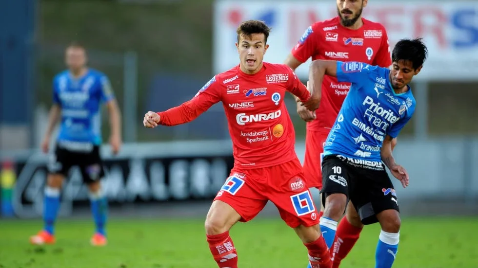 David Lundgren gjorde allsvensk debut 2015. Nu har han påbörjat sin resa mot toppen – från division 4.