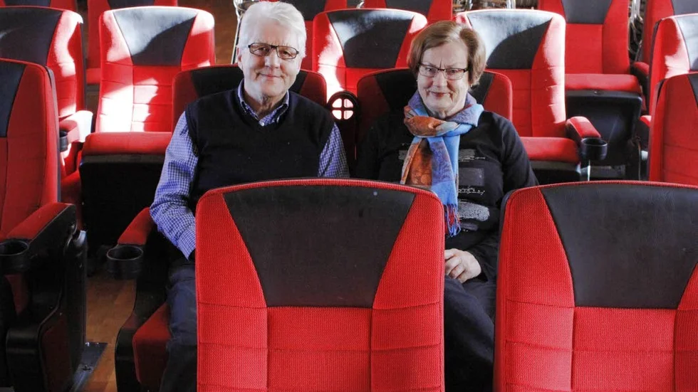 Torsten och Inger Sandén var med och tog iniativet till Hornbios biokontrastsatsning som nu, sex år senare, har tagit rejäl fart.