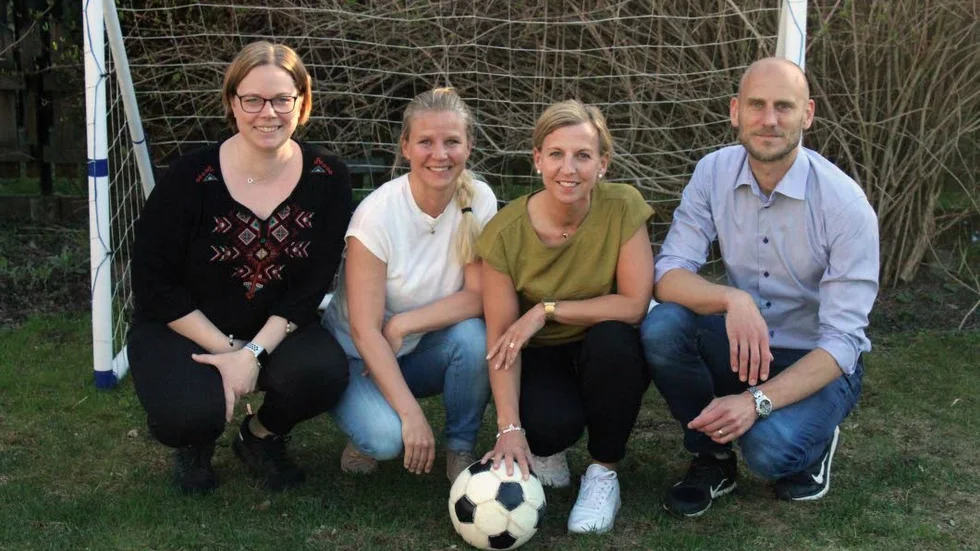 Västervikscupen återuppstår och det beror delvis på Erika Gardelin, till vänster, Nina Lettman, Carolina Lindvall och Tobias Lindvall.