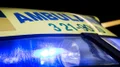 En drabbad i viltolycka – ambulans åkte ut