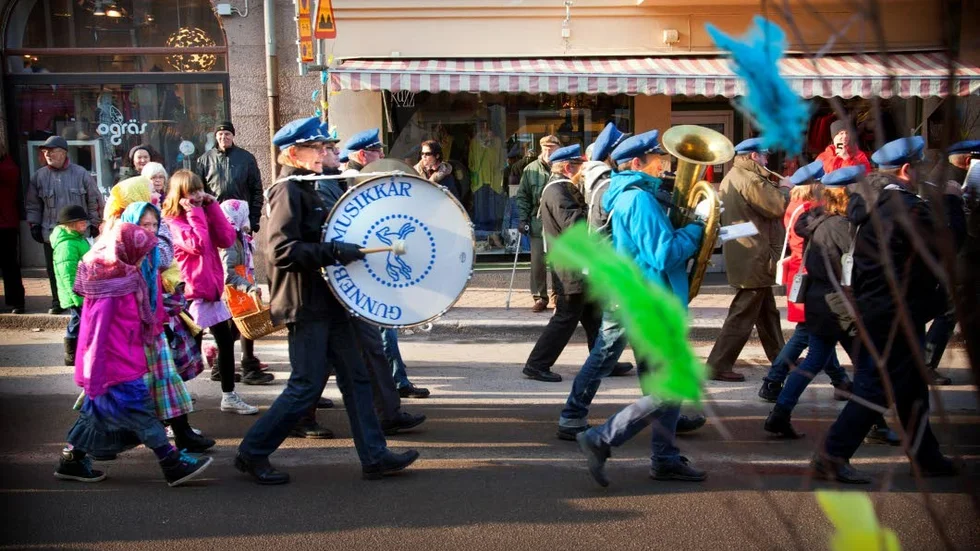 Påskparaden 2018.