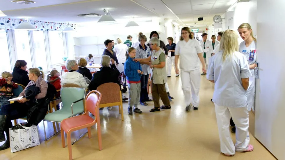 Vårdpersonal.
En av de största utmaningarna inför framtiden är att se till att vi har kompetenta medarbetare som tar hand om oss.