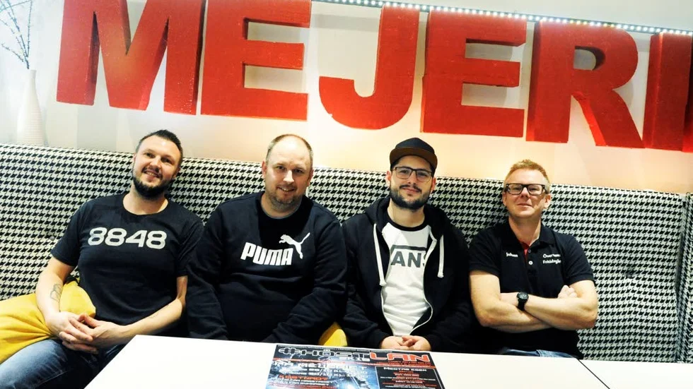 Fritidsledarna Robert Holmstedt, Johan Söderlind, Johan Ericsson och Albin Harrén bjuder in till Höstlan på Mejeriet i Västervik under höstlovet.
