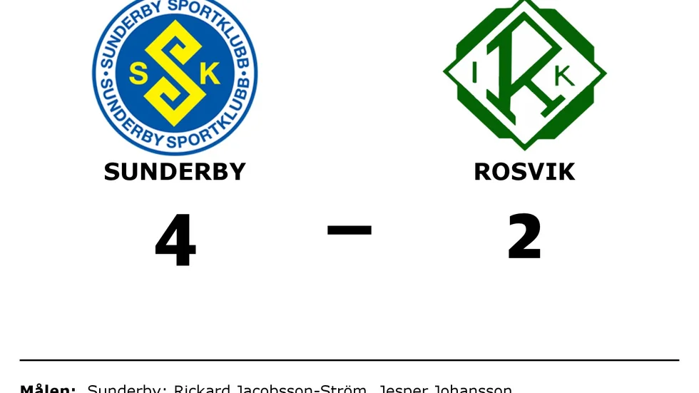 Sunderby SK vann mot Rosvik IK