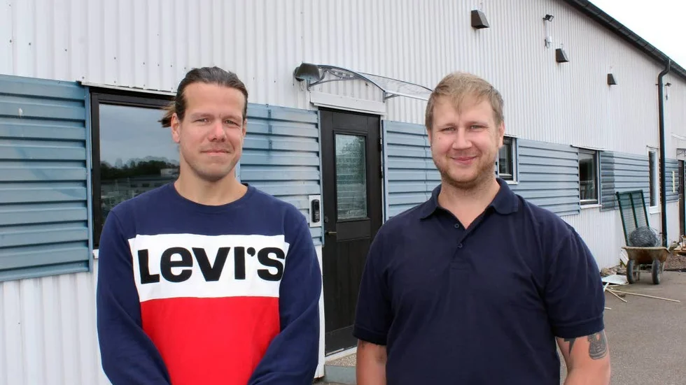 Martin Jarl, projektledare och Jani Pajala, ägare av Avoma.