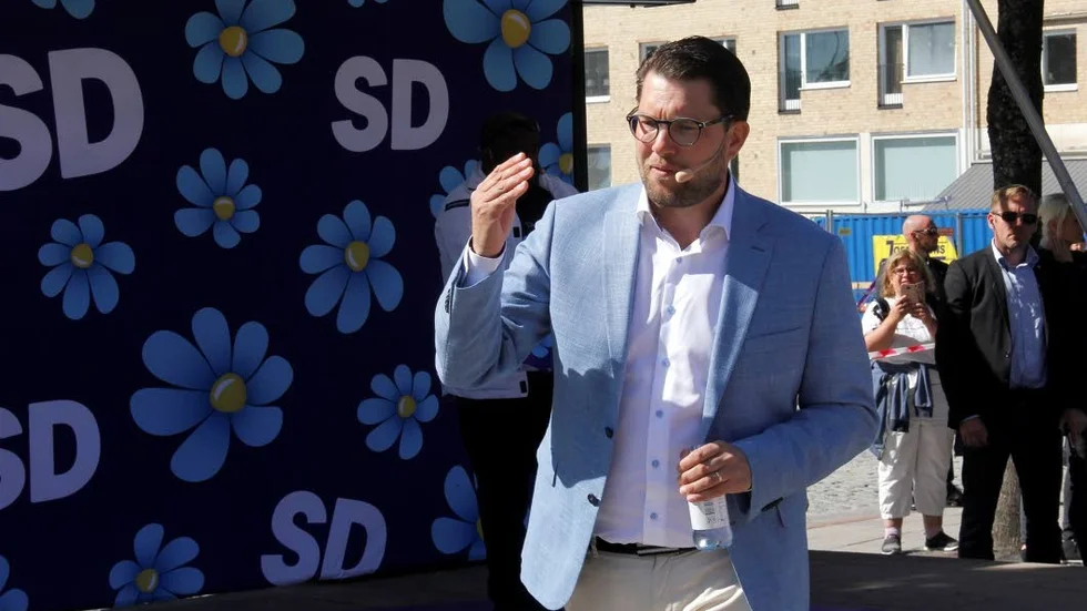 Torsten Nilsson anser att Sverigedemokraterna med sin leda<re Jimmie Åkesson ska hålals borta från inflytande på klimatfrågan.