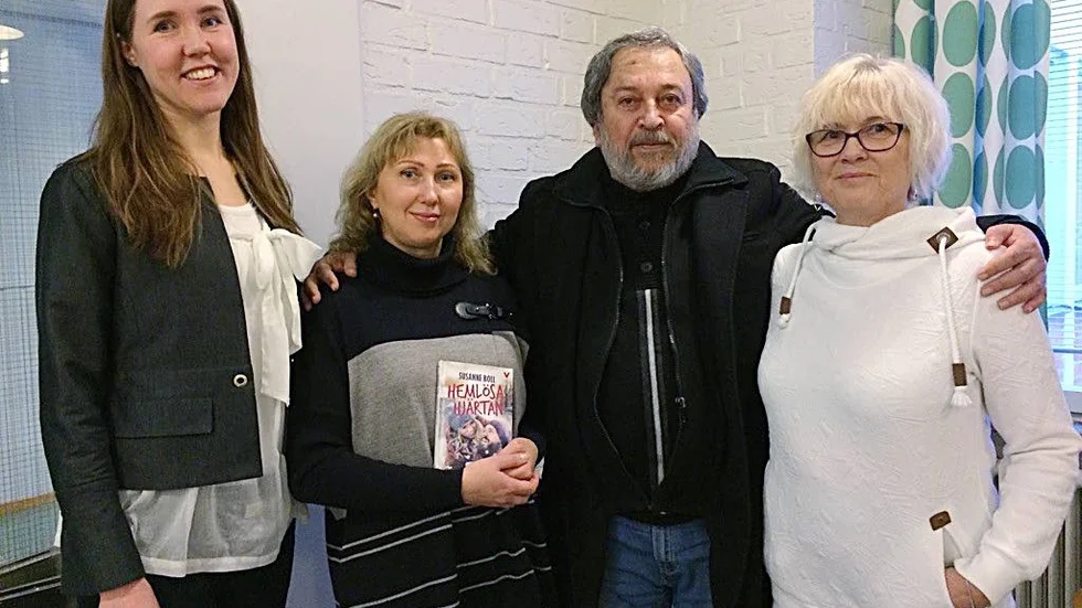 Ulrika Lönnqvist, Ilona Kazenkova, Ahmad Ali Rahimi och May Gustafsson tycker att projektet har varit givande.