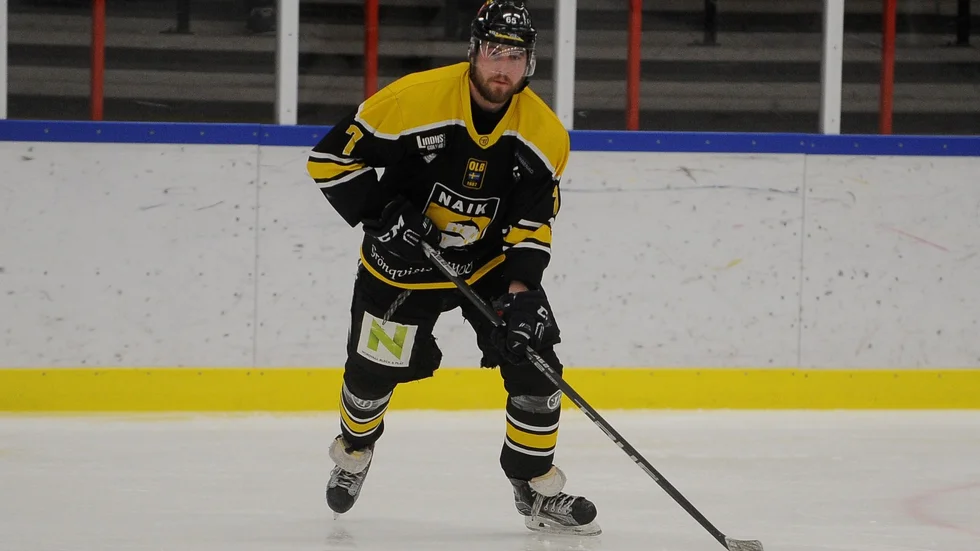 Erik Behm gjorde ett av Nyköpings AIK:s mål.