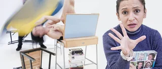 Språkträning med publiken
