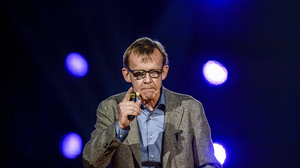 Hans Rosling. Han var nyfiken och beredd att ompröva förutfattade meningar.