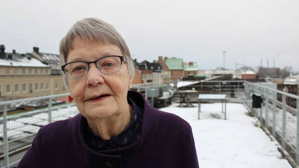 Forskare. Margareta Linnell började studera Linköpings historia när hon flyttade hit efter pensionen.