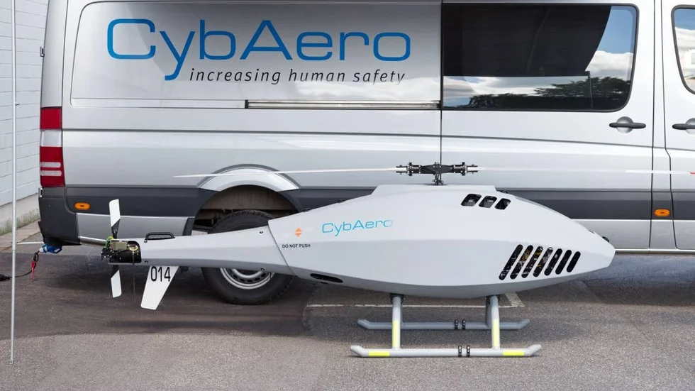 Obemannad. Mjärdeviföretaget Cybaero utvecklar obemannade helikopersystem.