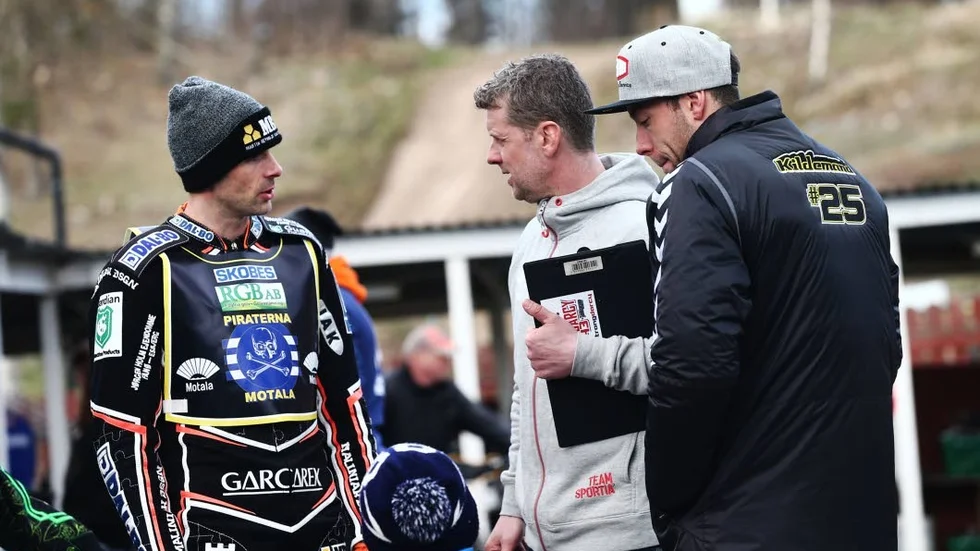 Stefan Andersson Skill tillsammans med Niels-Kristian Iversen och Peter Kildemand.