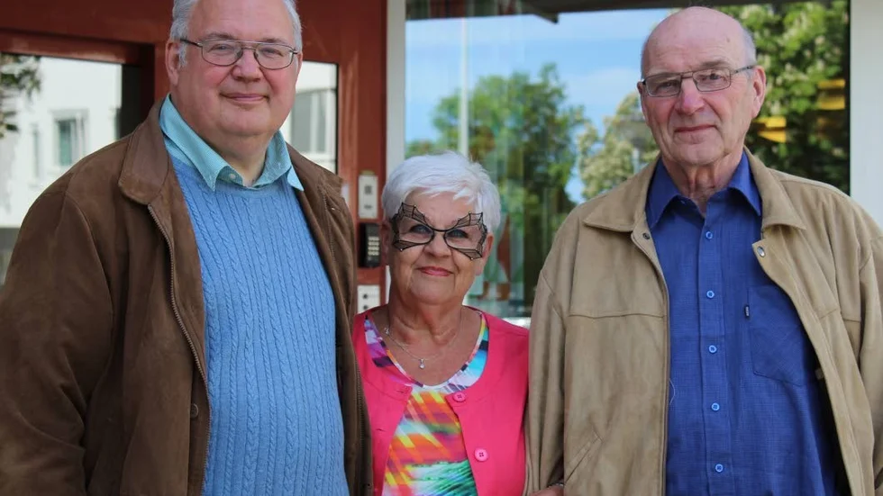 De vill satsa 110 miljoner. Från vänster: Bo Karlsson, Britt-Marie Sundqvist och Claus Zaar.