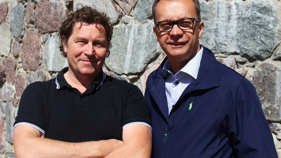 Håkan Waxegård och Magnus Nilsson, Västerviks IK samarbetar för att locka en så bred publik som möjligt.