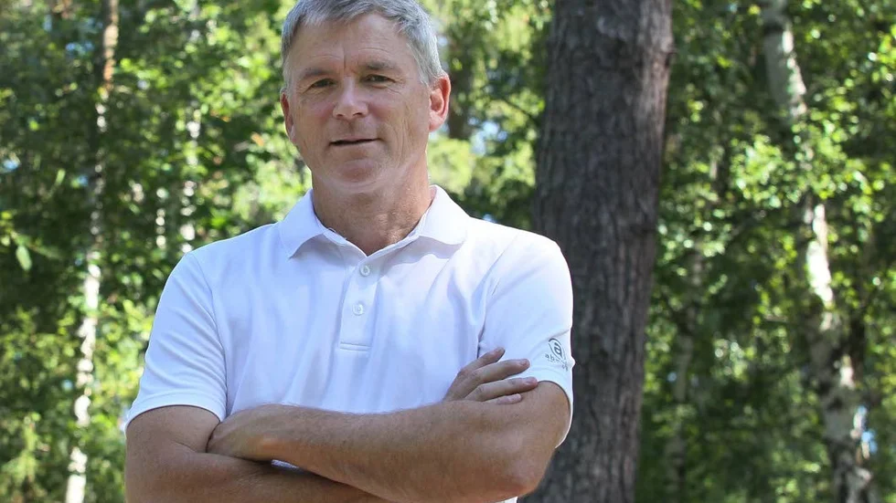 Stångebroslagets starter Göran Lundgren.