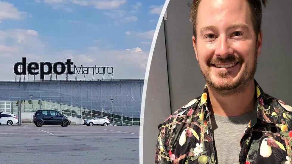"Jag är ansvarig för driften, marknadsföringen – och kommunikationen utåt", säger Thobias Lindqvist, ny centrumledare för Depot Mantorp.