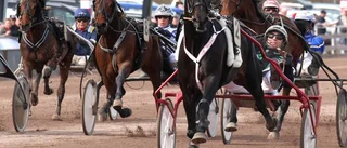 Röd dag på Mantorptravet