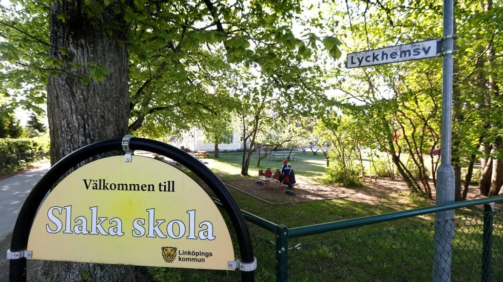 Nya planer. Skolorna i Skeda och Slaka ersätts med en ny som ska stå klar 2020.