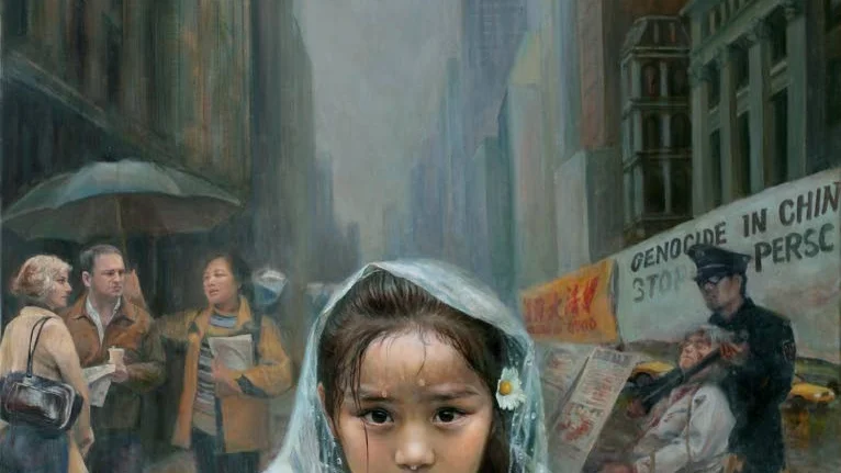 "Oskuldfullhetens rop" av Xiaoping Chen.