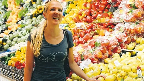 Petra Söderström från Vimmerby handlar ofta ekologiskt.
