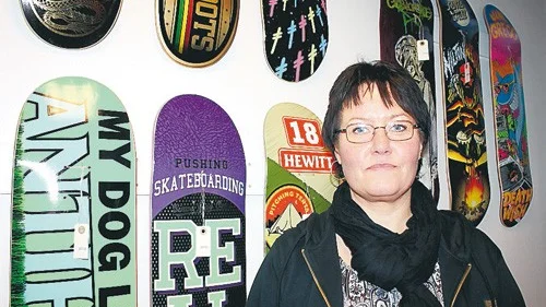 Lotta och Hans Ekström driver tillsammans med sonen Didrik, Linköpings nyaste skatebutik.