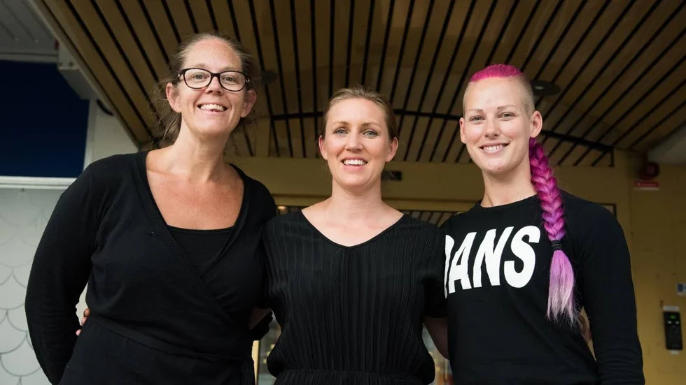 De tre pedagogerna Bisse J Johansson, Jenny Öberg och Jill Weidenstolpe står för produktion och helhet.