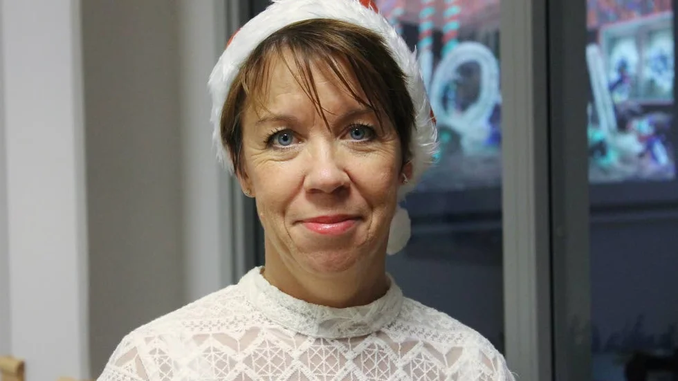 Enhetschef Anna-Karin Duwa är nöjd med dagen. "Verkar vara uppskattat".