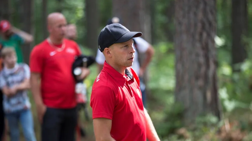 Anders Swärd tog under lördagen sitt sjätte individuella SM-guld. Efter fyra rundor hålade han ut på -31.