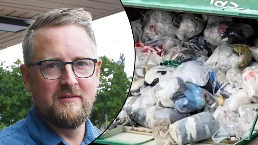 Per Boström (KD) är kritisk till hur beslutet om sopsäckar togs. 