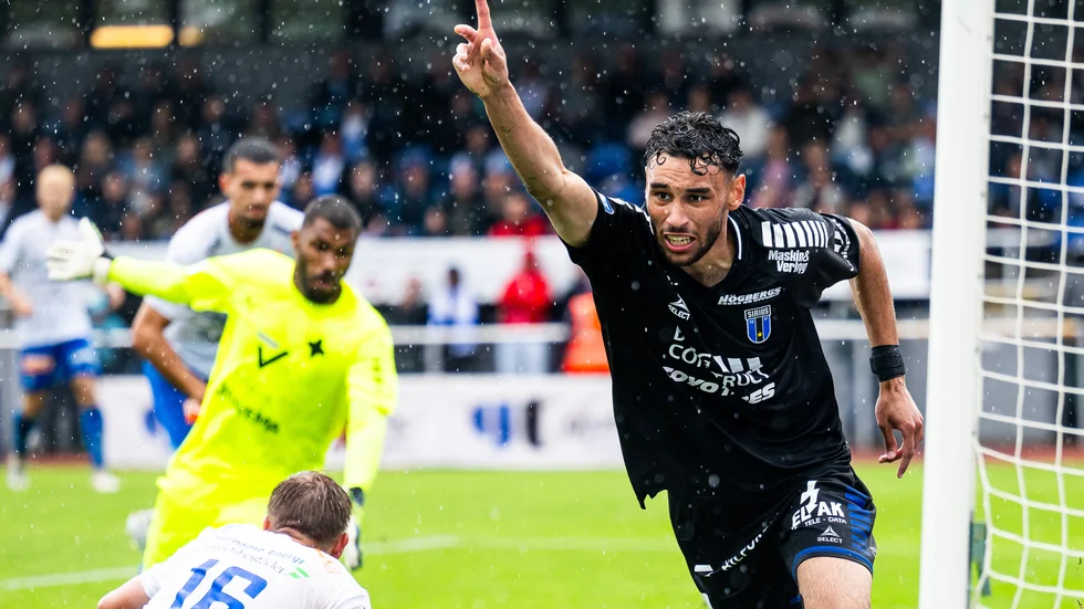 Joakim Persson gjorde mål senast Sirius mötte Värnamo borta.