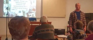 Forskarföreningens höstmöte bjöd på föreläsning