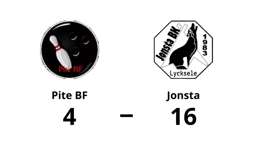 Pite BF förlorade mot Jonsta BK