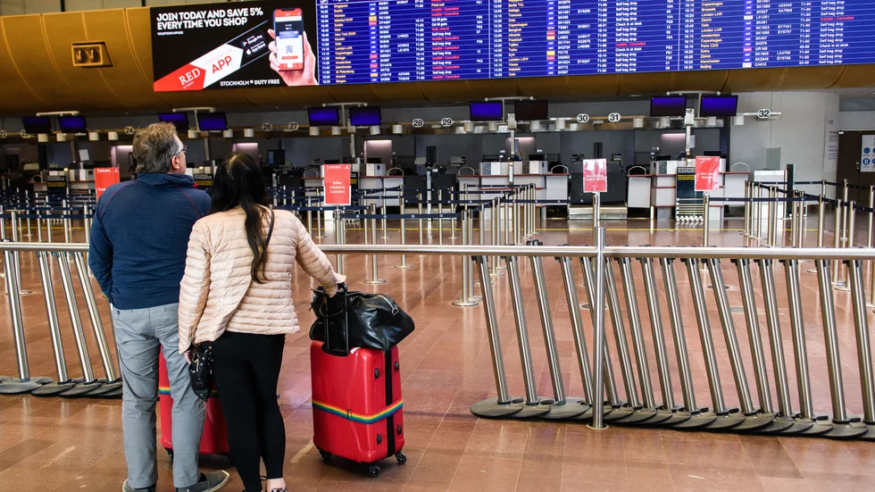 Ett par från Piteå blev stoppade innan de kunde kliva på flyget till USA tidigare i år. Nu kräver de försäkringsbolaget på 20000 kronor. (Arkivbild)
