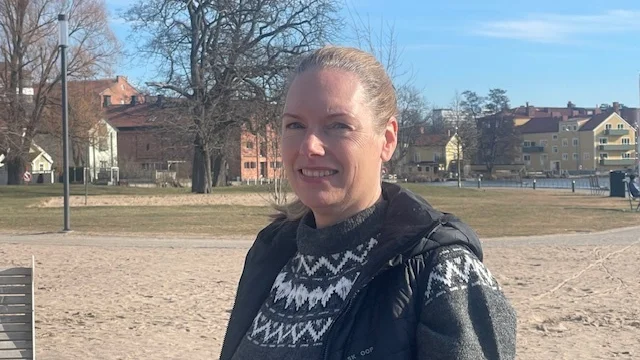 Helén Ulin är patient vid rehabiliteringsmedicinska kliniken. Utan den hjälp hon får där skulle hon inte klara sig, säger hon.